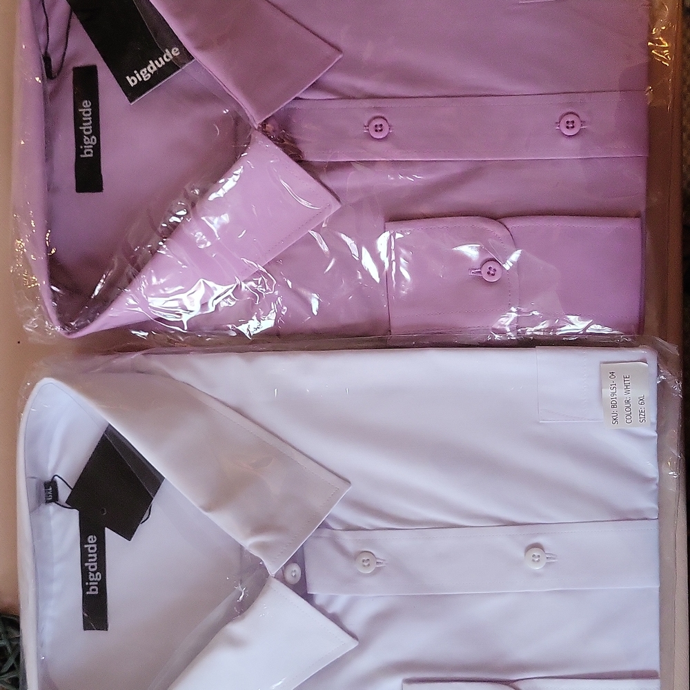 2 Brand New Men's Dress Shirts